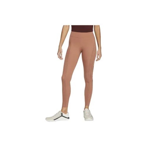 Nike One Luxe Icon Clash Leggings Women's Light Brown