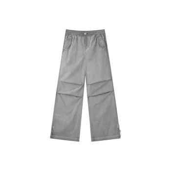 PEACEBIRD Casual Pants Women's Microcrystalline Gray