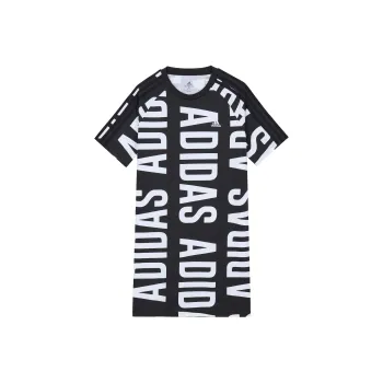 Adidas Short Sleeved Dress Women's Black