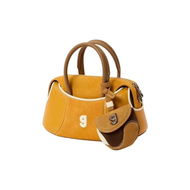 KUNOGIGI Cow Leather Handbag Regular Unisex Multicolor-11