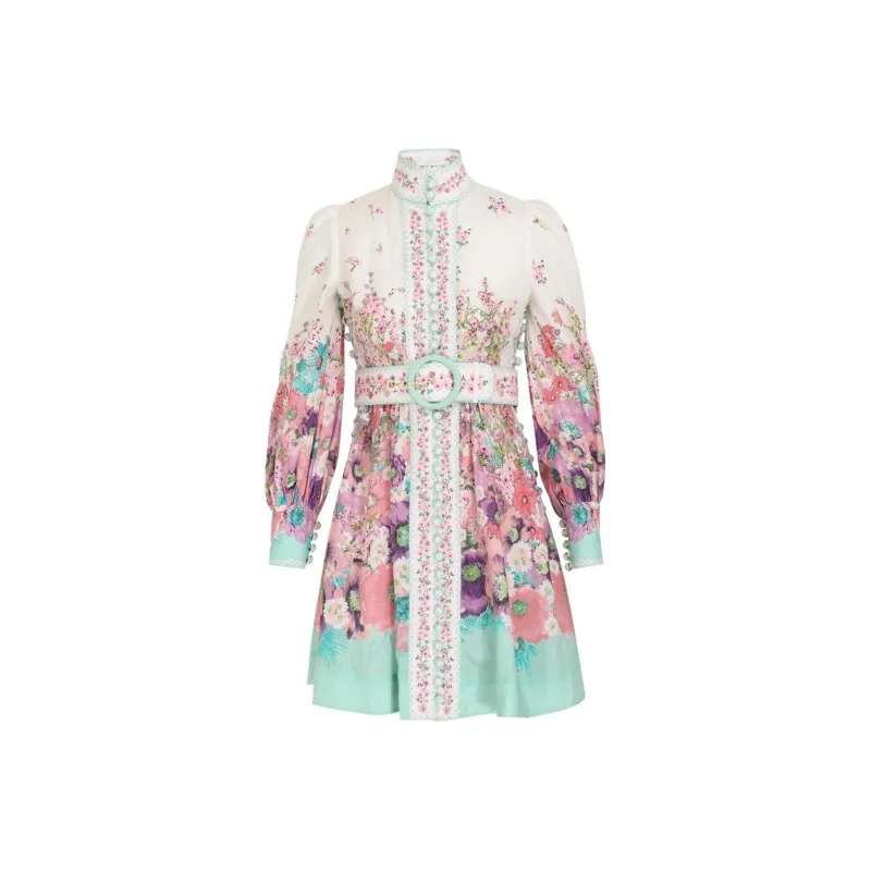 Zimmermann Long-Sleeved Dresses Women's White-0