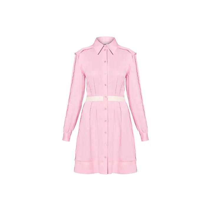 MOSCHINO Long-Sleeved Dresses Women's Pink-0