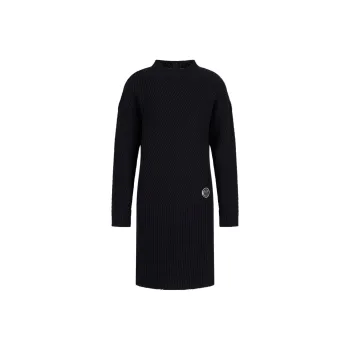 ARMANI EXCHANGE Long-Sleeved Dresses Women's Dark Blue