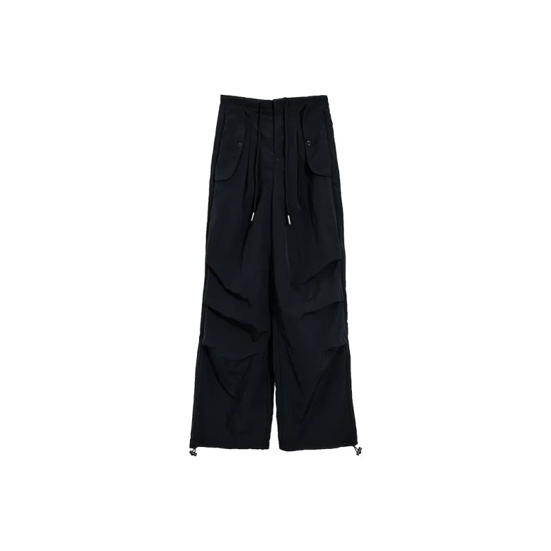 Icicofficial Cargo Pants Women's Black Pants-0