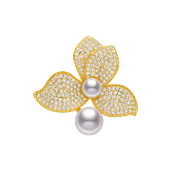 ME LUXE Pearl Brooches Women's