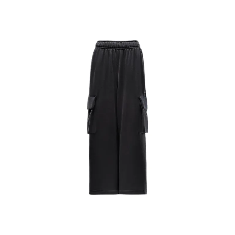 Nike Sportswear Women's Low Rise Oversized French Terry Open Hem Pants-0