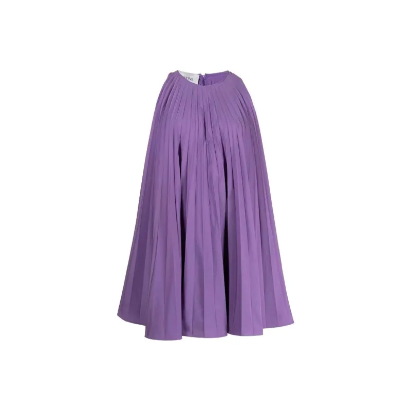 Valentino Sleeveless Dresses Women's Purple-0