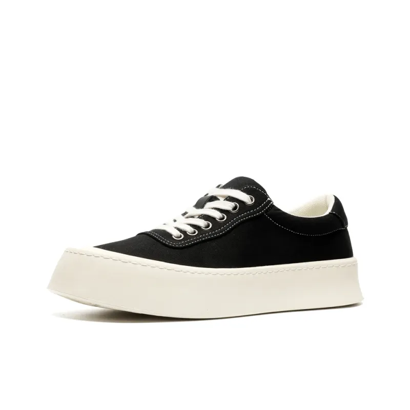 XIAOTOULANG Breathable And Lightweight Low Top Canvas Shoes Men's-1