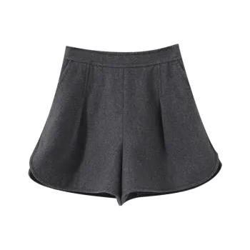 YUMOMO STAR Casual Shorts Women's Elegant Gray