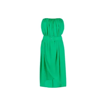 PINKO Sleeveless Dresses Women's Green
