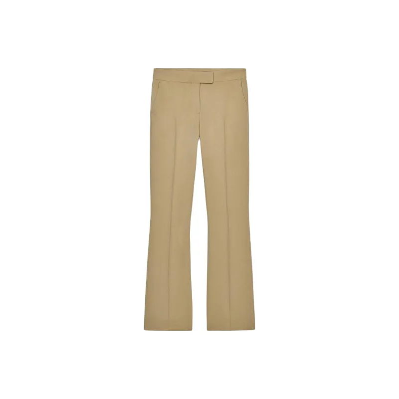 ZARA Casual Pants Women's Brown/Dark Taupe-0