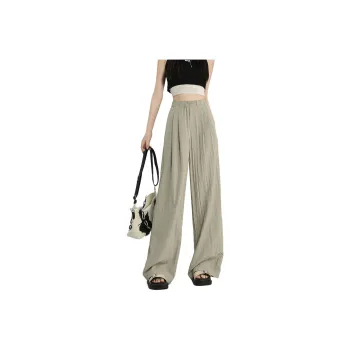 【dme】 Casual Pants Women's Light Pea Green