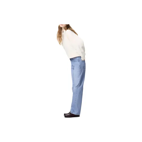 Jw Anderson X UNIQLO Jeans Women's Light Blue