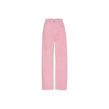 FRAME Long Barrel High-rise Wide-leg Jeans