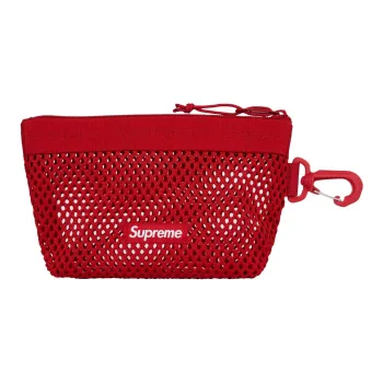 Supreme Polyester Clutch Mini Unisex Red