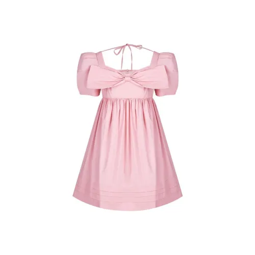 TAMMY TANGS Short Sleeved Dresses Women's Pink