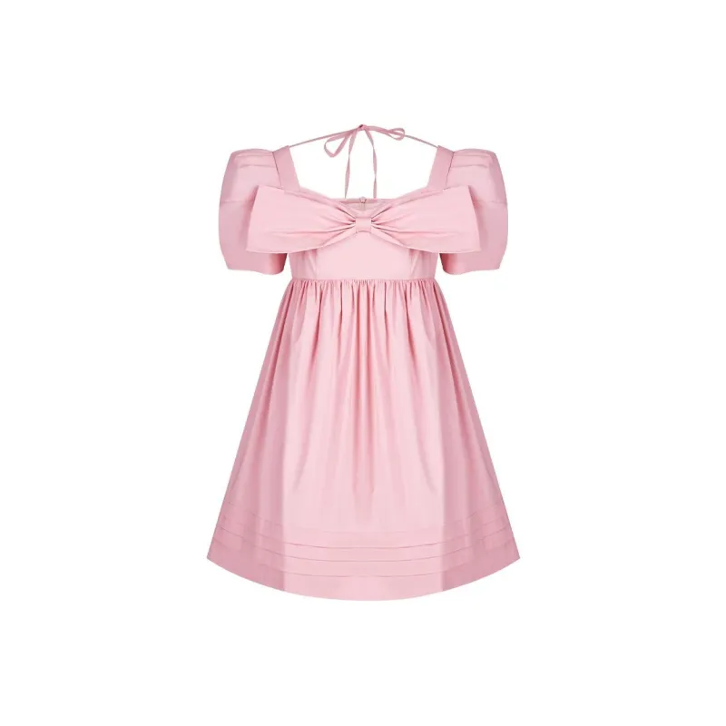 TAMMY TANGS Short Sleeved Dress Women's Pink-0