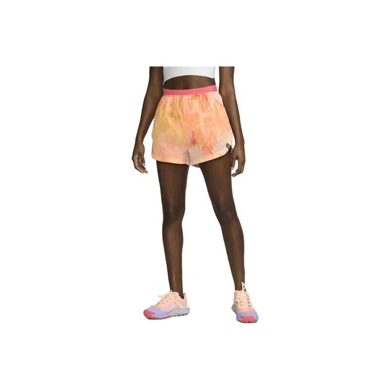 Nike Casual Shorts Women's Orange-0