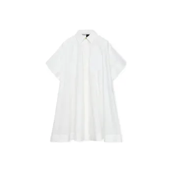 LOEWE Short Sleeved Dresses Women's White