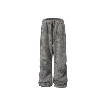BJTY Casual Pants Unisex Tie Dye Gray
