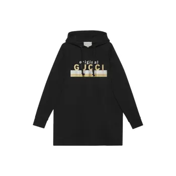 GUCCI 'Original GUCCI' Print Hooded Dress