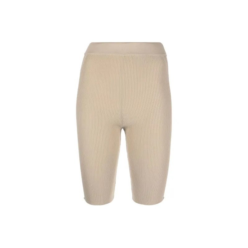 Jacquemus Long Knit Bike Shorts-0