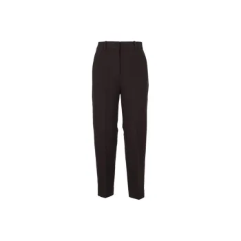 Circolo 1901 Pressed crease High rise Cropped Trousers