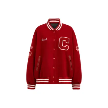 COACH Puffer Jacket Women's Red