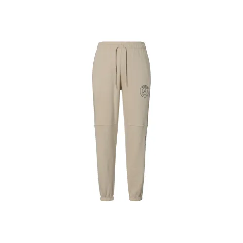 Jordan x PSG Brooklyn SS24 Knitted Sports Pants Women's Khaki