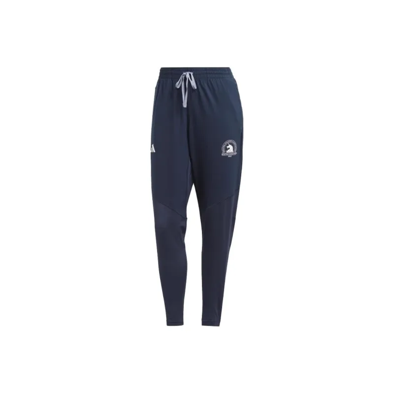Adidas Knitted Sweatpants Women's Navy Blue-0