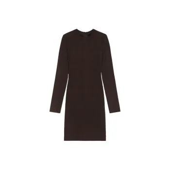 Givenchy 4G Jacquard Long-sleeved Dress