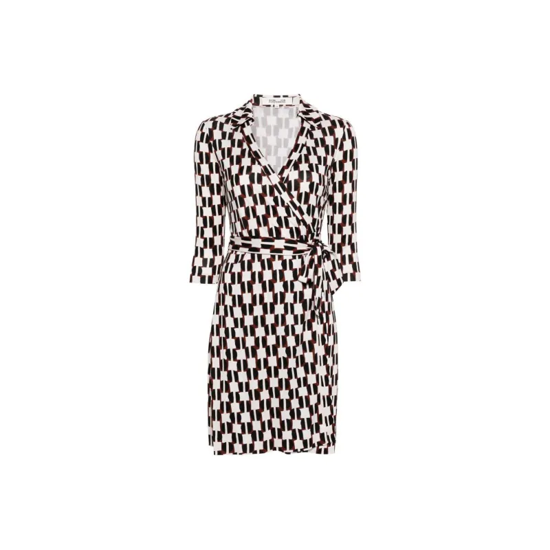 DVF Diane Von Furstenberg Jeanne Silk Dress-0