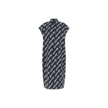Balenciaga SS22 Sleeveless Dress Women's Blue