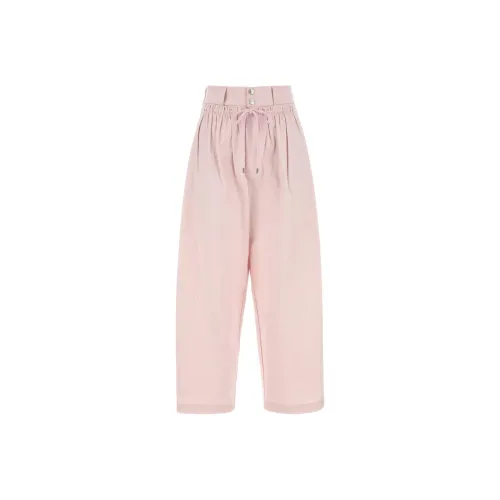 ISABEL MARANT ETOILE Dulce Floral Printed Knot Detailed Mini Dress Inaya Trousers