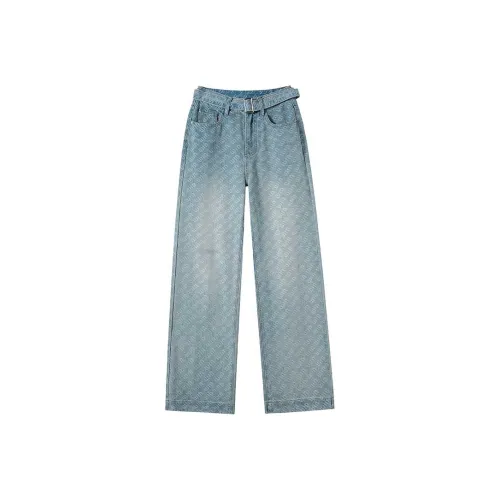 FAWENXIANGZI Jeans Women's Blue