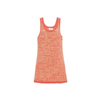 COACH Sleeveless Dresses Women's Orange