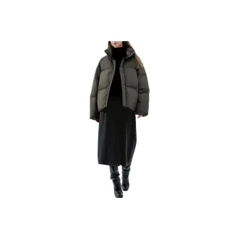 UNIQLO FW23 U Series Denim Long Skirts Women's Dark Gray