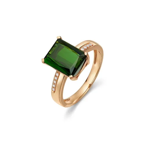 IL&CO. Natural Tourmaline Rings Women's