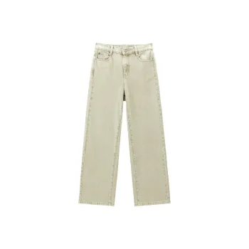 LEDIN Jeans Women's Matte Mint Green