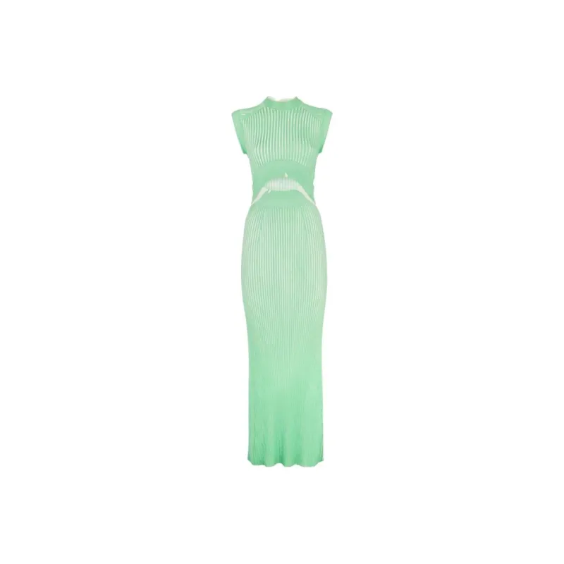FENDI Sleeveless Dress Women's Green-0