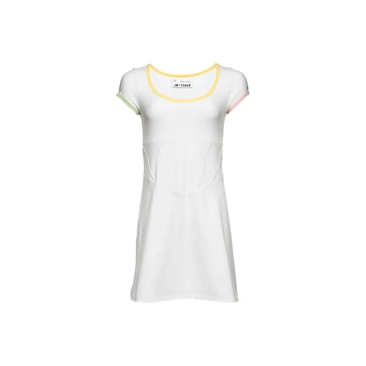 Staud X New Balance Short-Sleeved Dresses Women's White-0