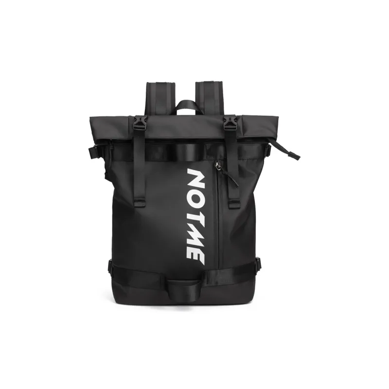 LOVERPUSS Fabric Backpack Men's Cool Black-0