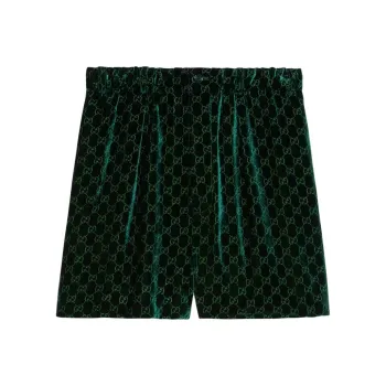 GUCCI Casual Shorts Women's Dark Green