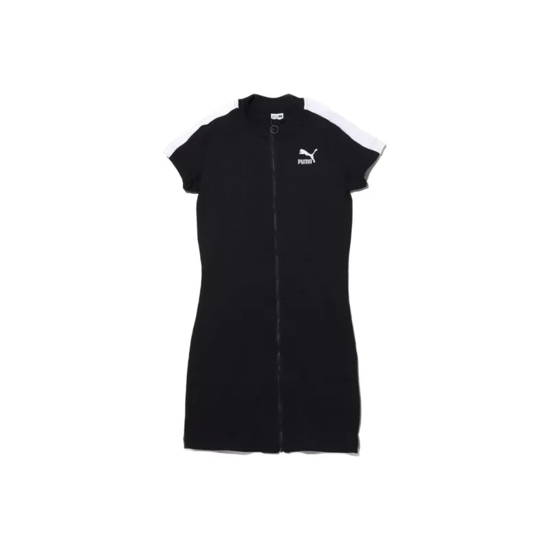 PUMA CLASSICS Short-Sleeved Dresses Women's Black-0