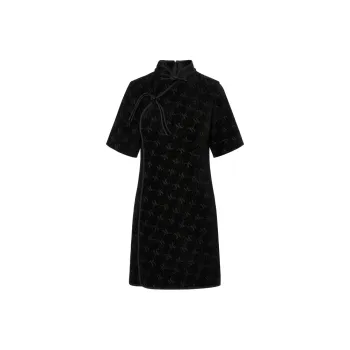 MOCO Short Sleeved Dress Women's Black