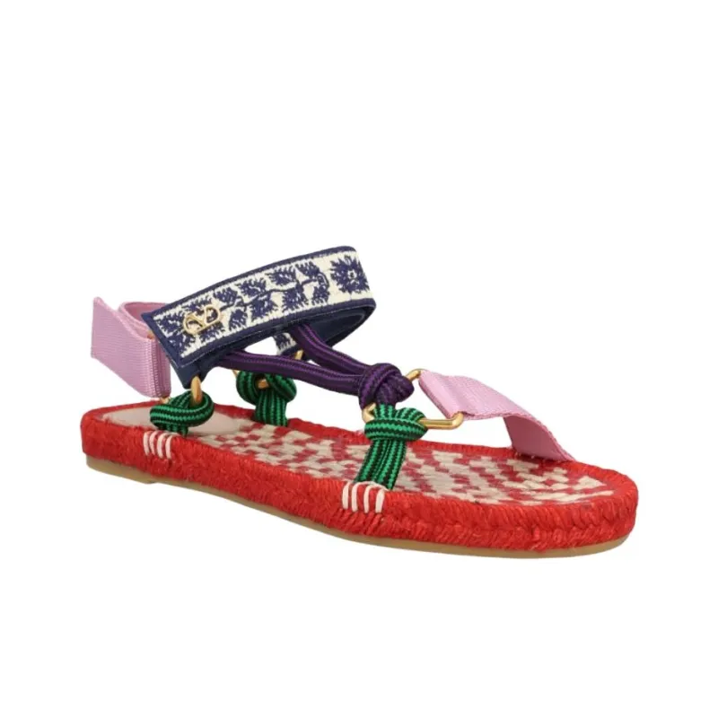 Valentino Garavani One Strap Sandals Women's Multicolor-2