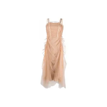 SportMa Slip Dress Women's Yellow