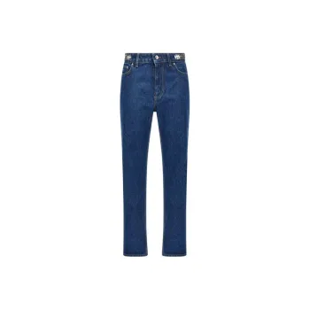 Rabanne Pantalon 'Dark Blue Denim'