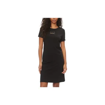 EMPORIO ARMANI Logo-print Midi Dress