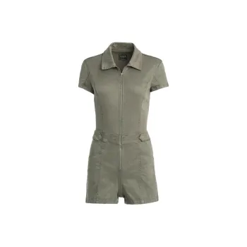 GUESS Gemma Romper Jumpsuit Women's Green